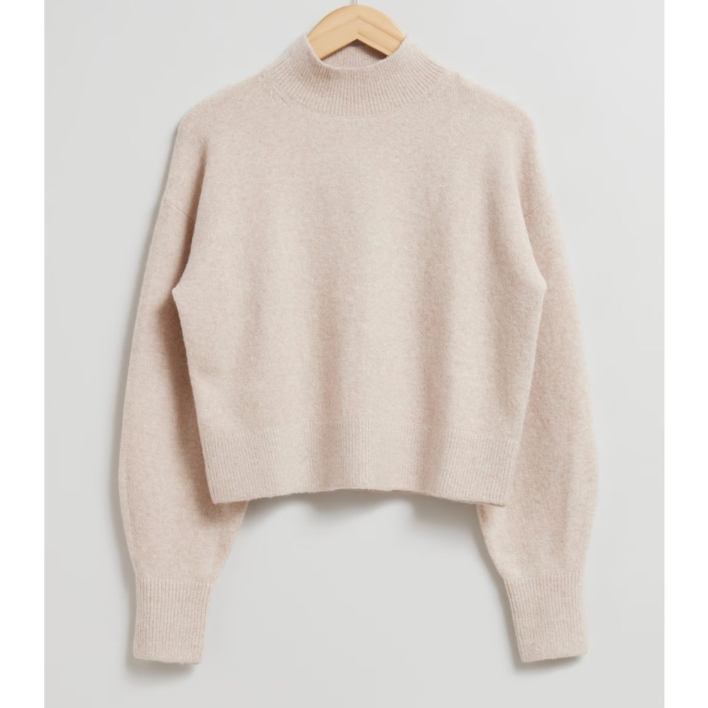 &Other Stories Women's Mock Neck Sweater